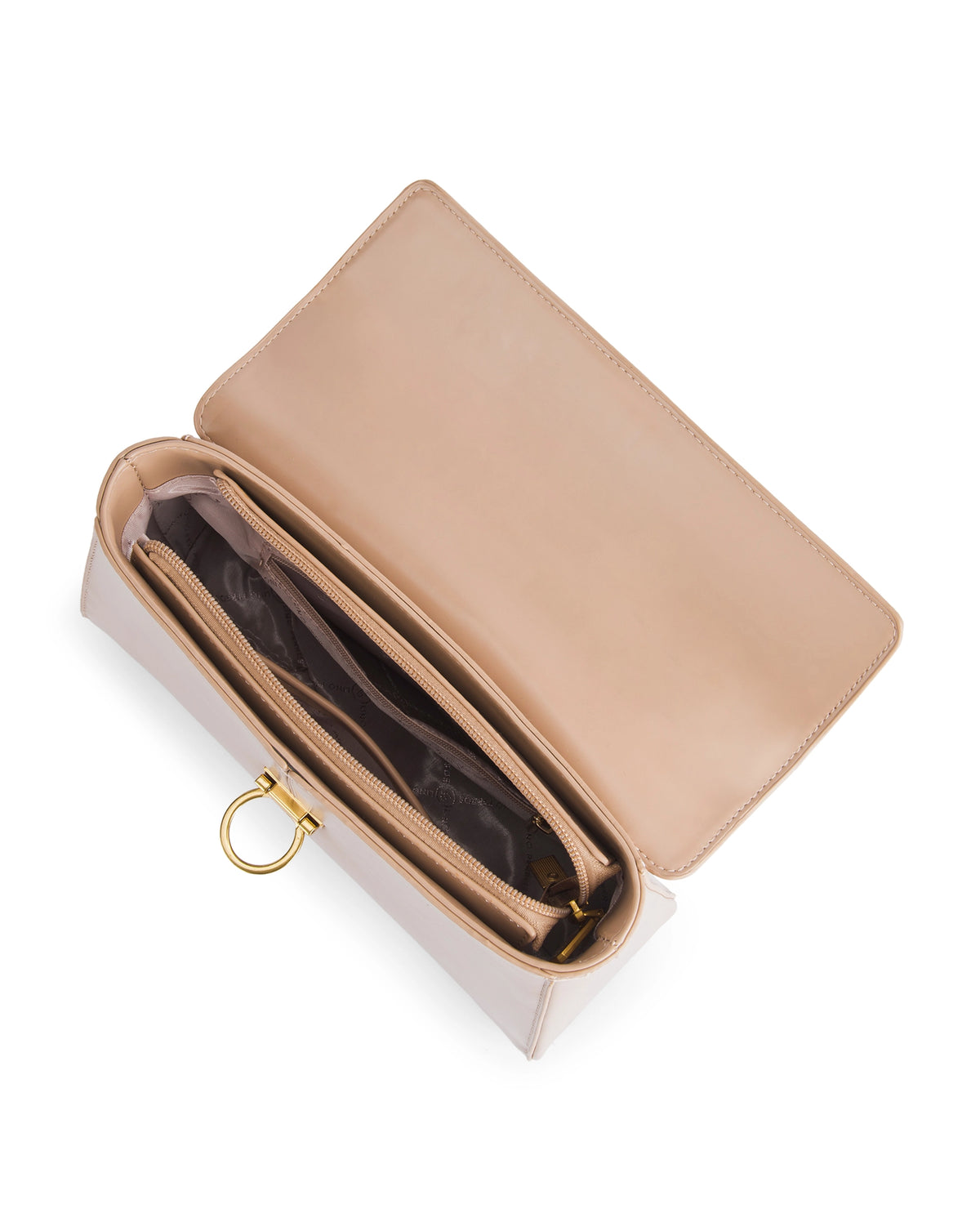 Ella Timeless Beige Satchel Bag