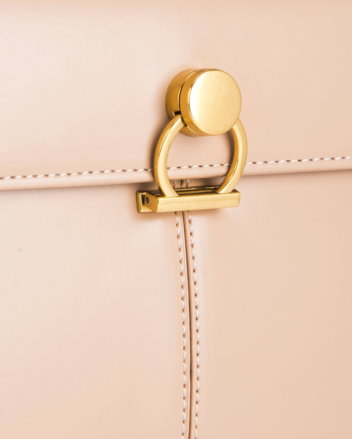 Ella Timeless Beige Satchel Bag