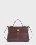 Ella Timeless Coffee Satchel Bag