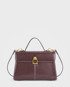 Ella Timeless Coffee Satchel Bag