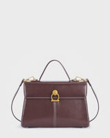 Ella Timeless Coffee Satchel Bag