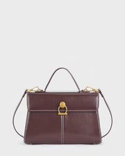 Ella Timeless Coffee Satchel Bag