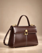 Ella Timeless Coffee Satchel Bag