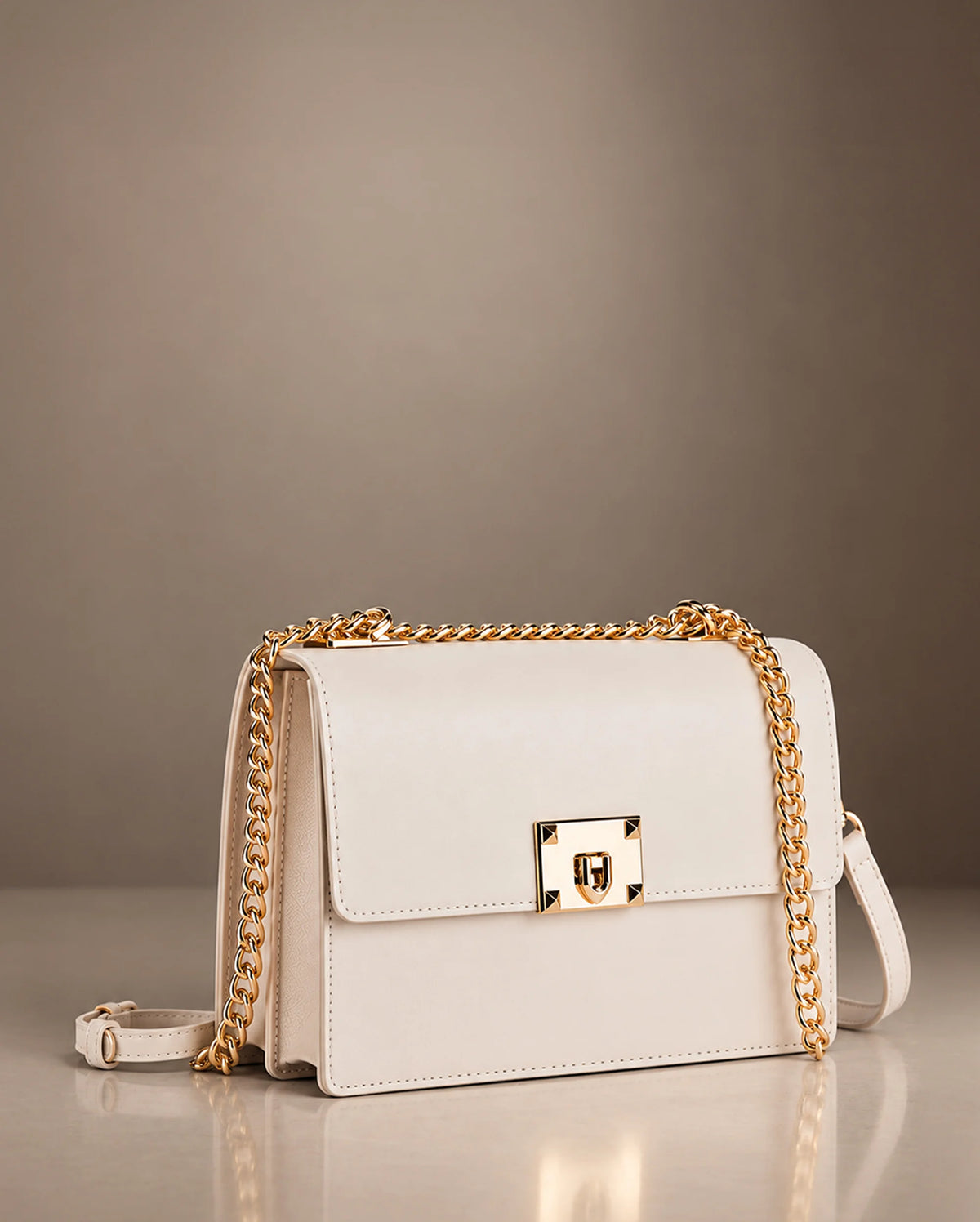 Ella Timeless Off-White Sling Bag