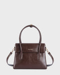 Ella Valmont Coffee Handbag