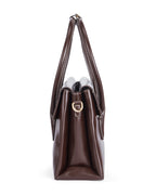 Ella Valmont Coffee Handbag