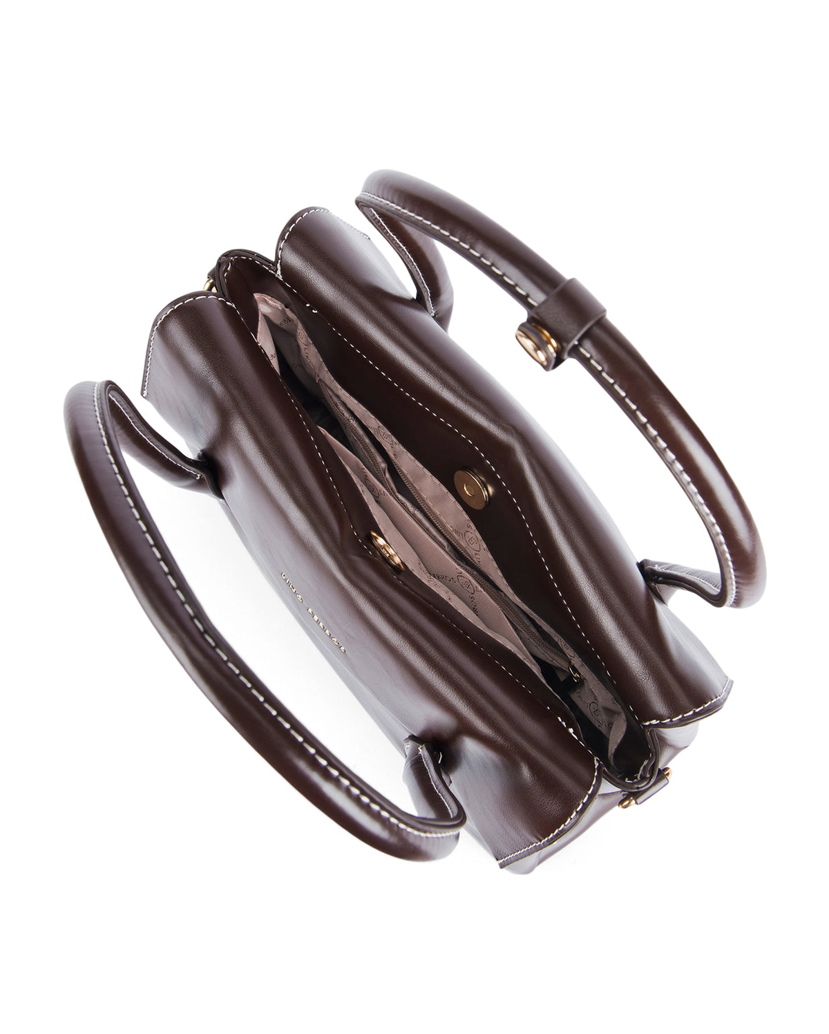 Ella Valmont Coffee Handbag