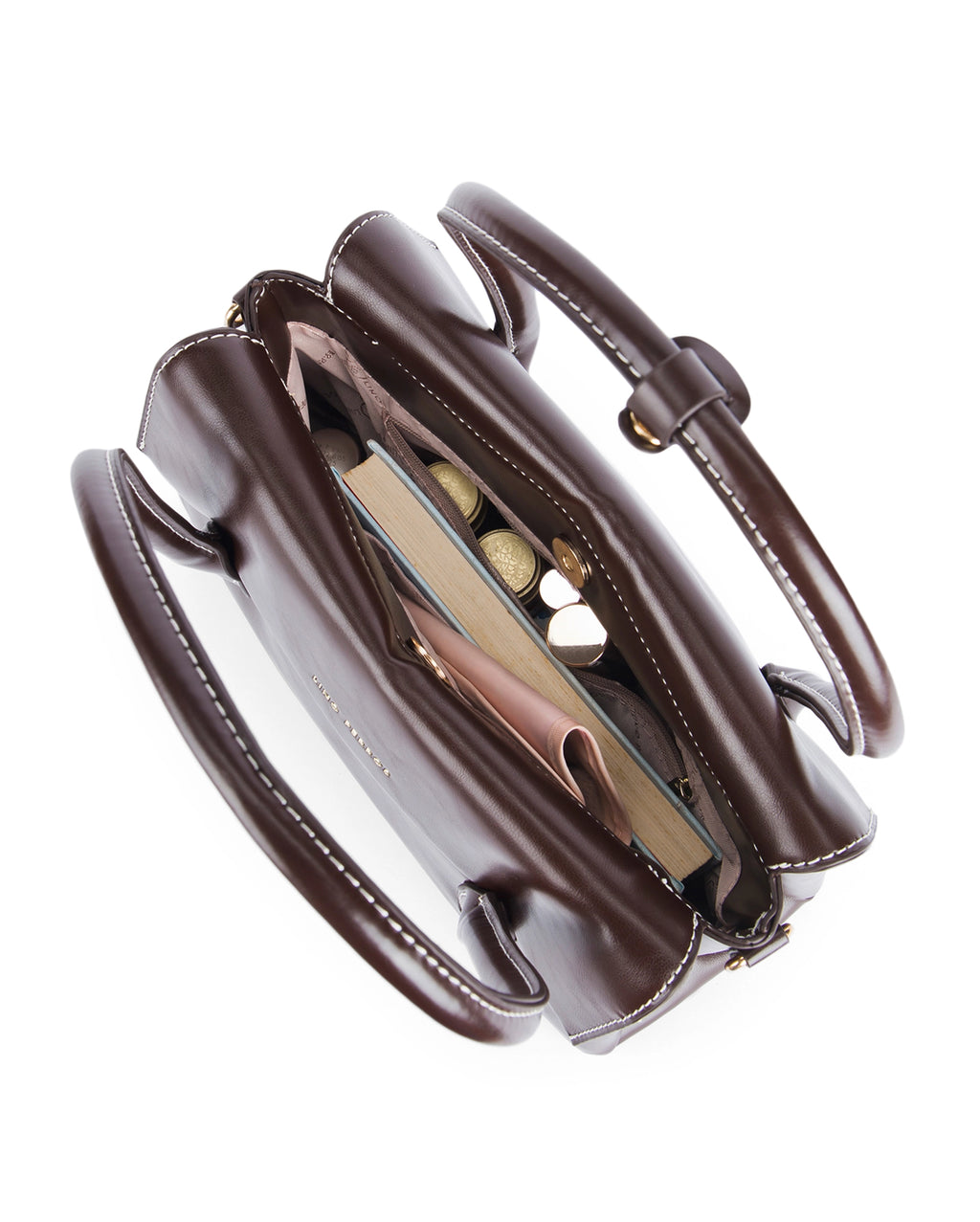 Ella Valmont Coffee Handbag