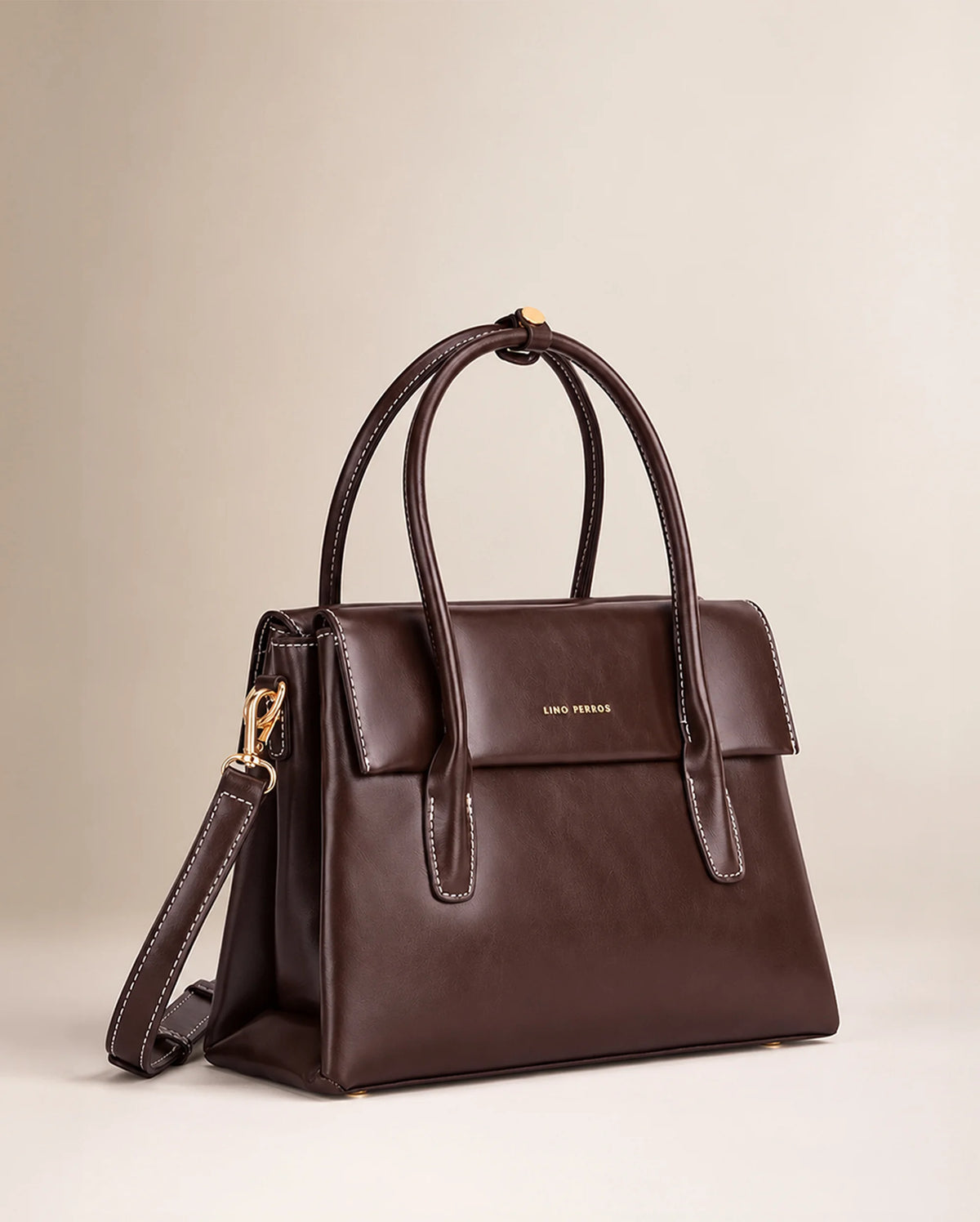 Ella Valmont Coffee Handbag