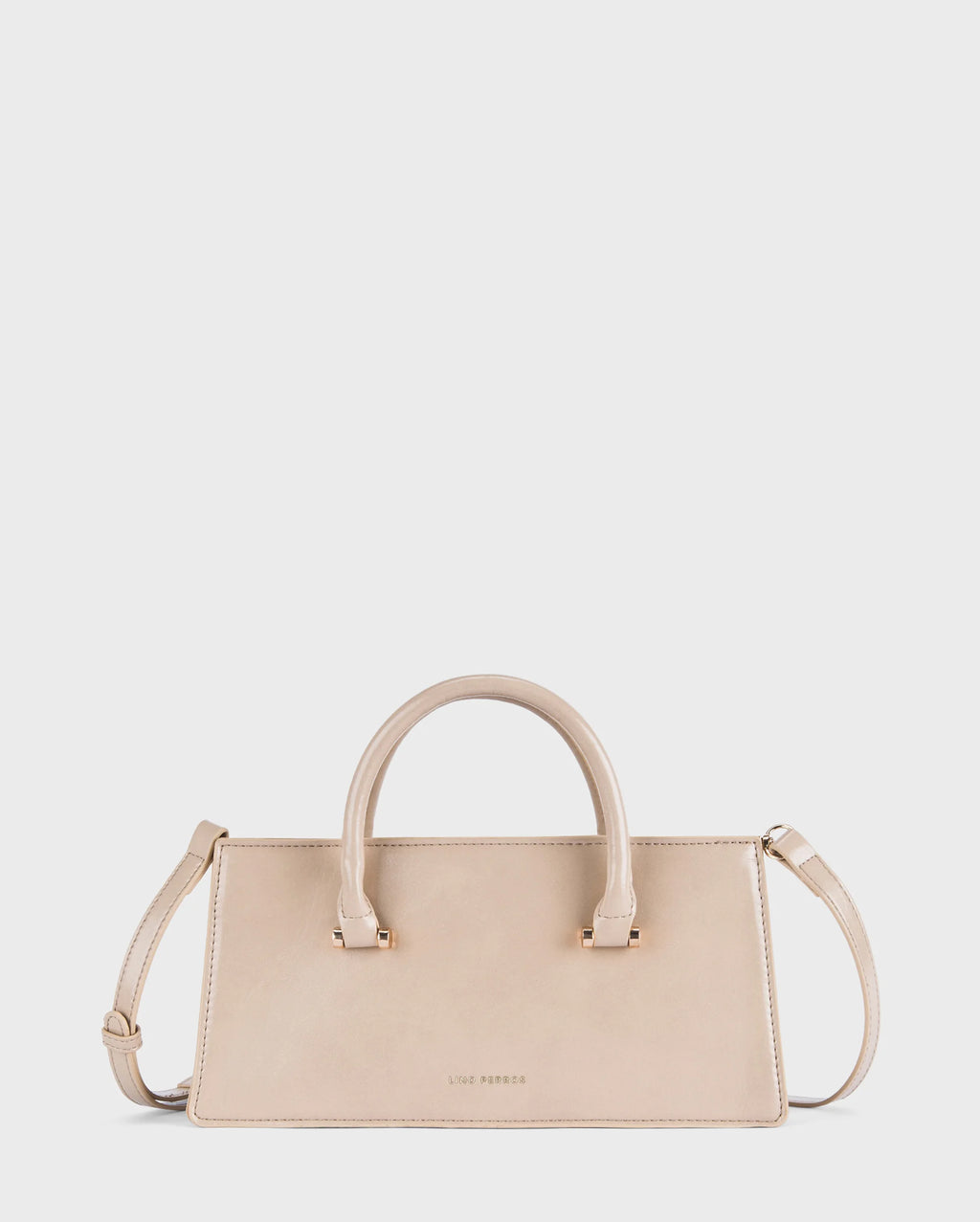 Ella Grace Beige Satchel Bag
