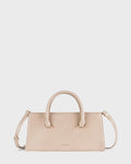 Ella Grace Beige Satchel Bag