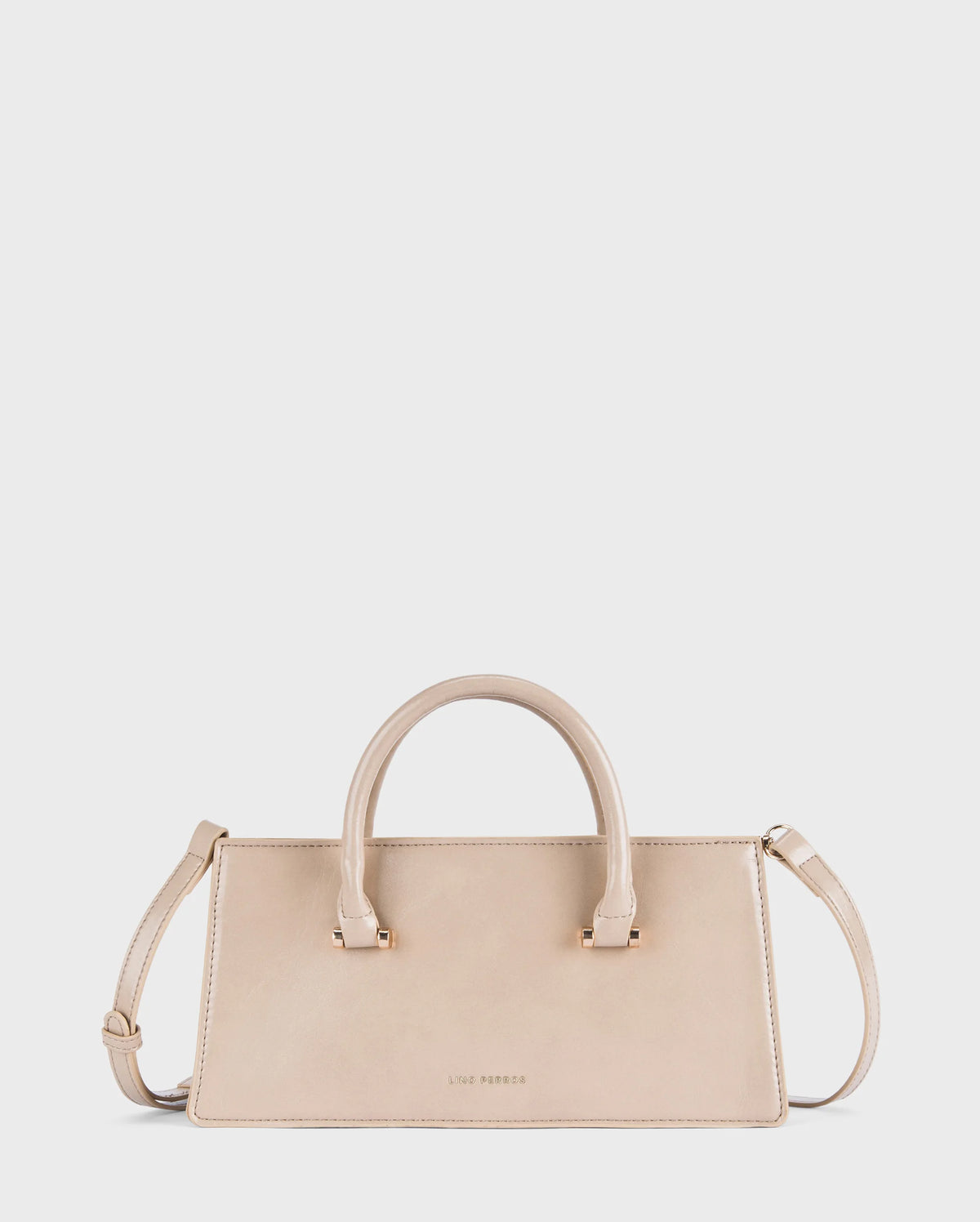 Ella Grace Beige Satchel Bag