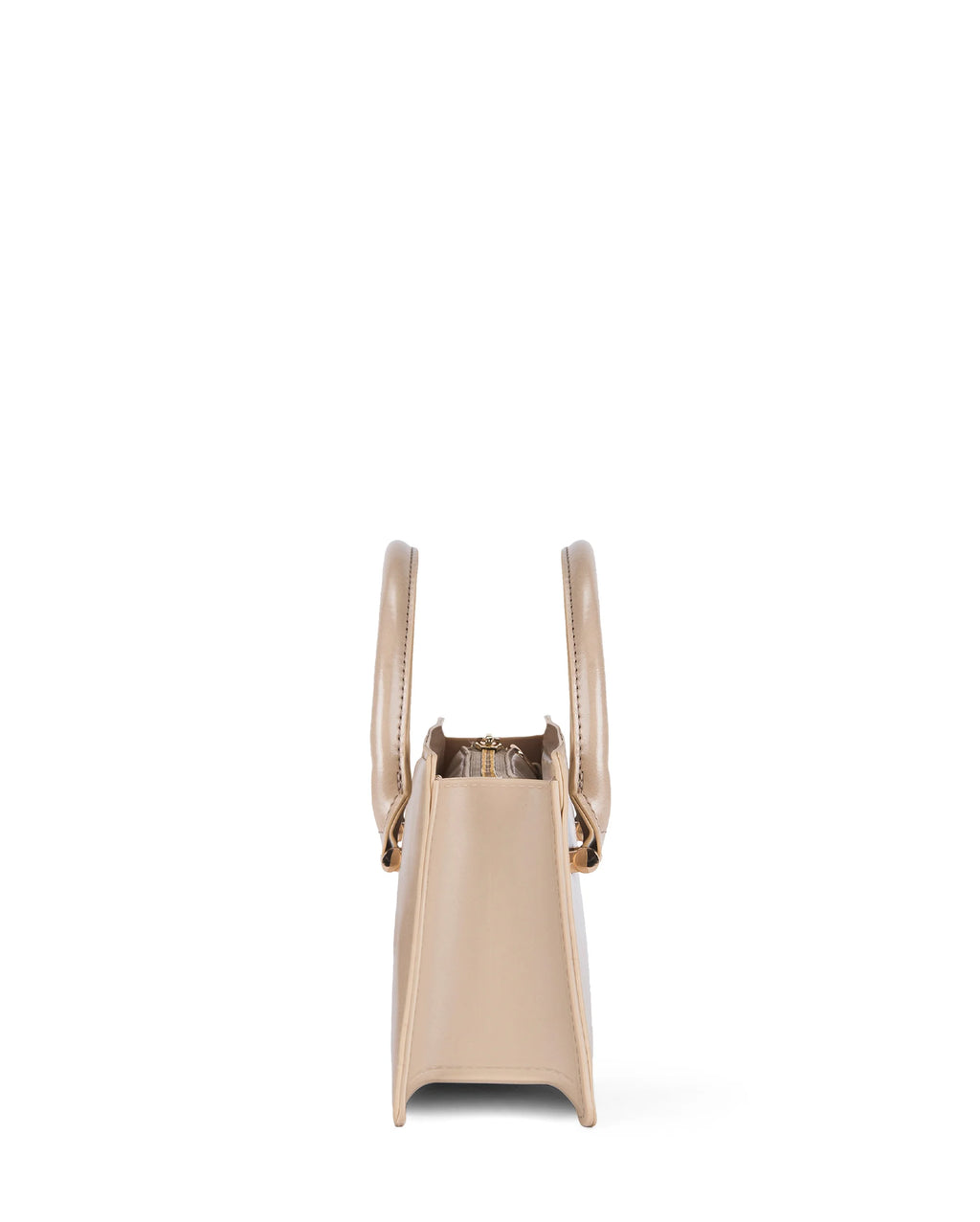 Ella Grace Beige Satchel Bag