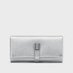 Avril Dual Tone Functional Silver Wallet - Lino Perros
