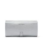 Avril Dual Tone Functional Silver Wallet - Lino Perros