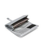 Avril Dual Tone Functional Silver Wallet - Lino Perros