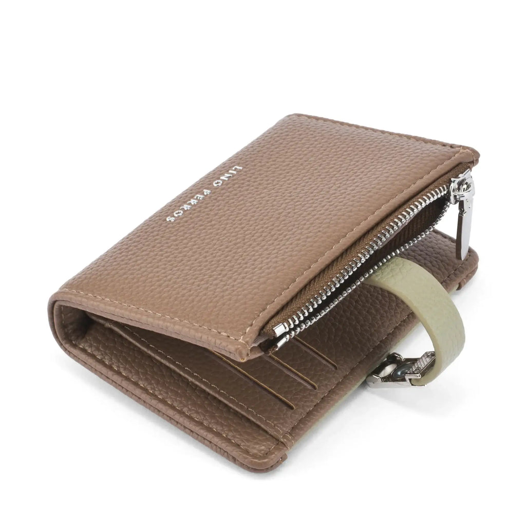 Avril Muse Brown Wallet - Lino Perros