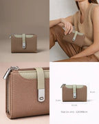 Avril Muse Brown Wallet - Lino Perros