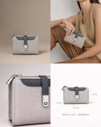 Avril Muse Grey Wallet - Lino Perros
