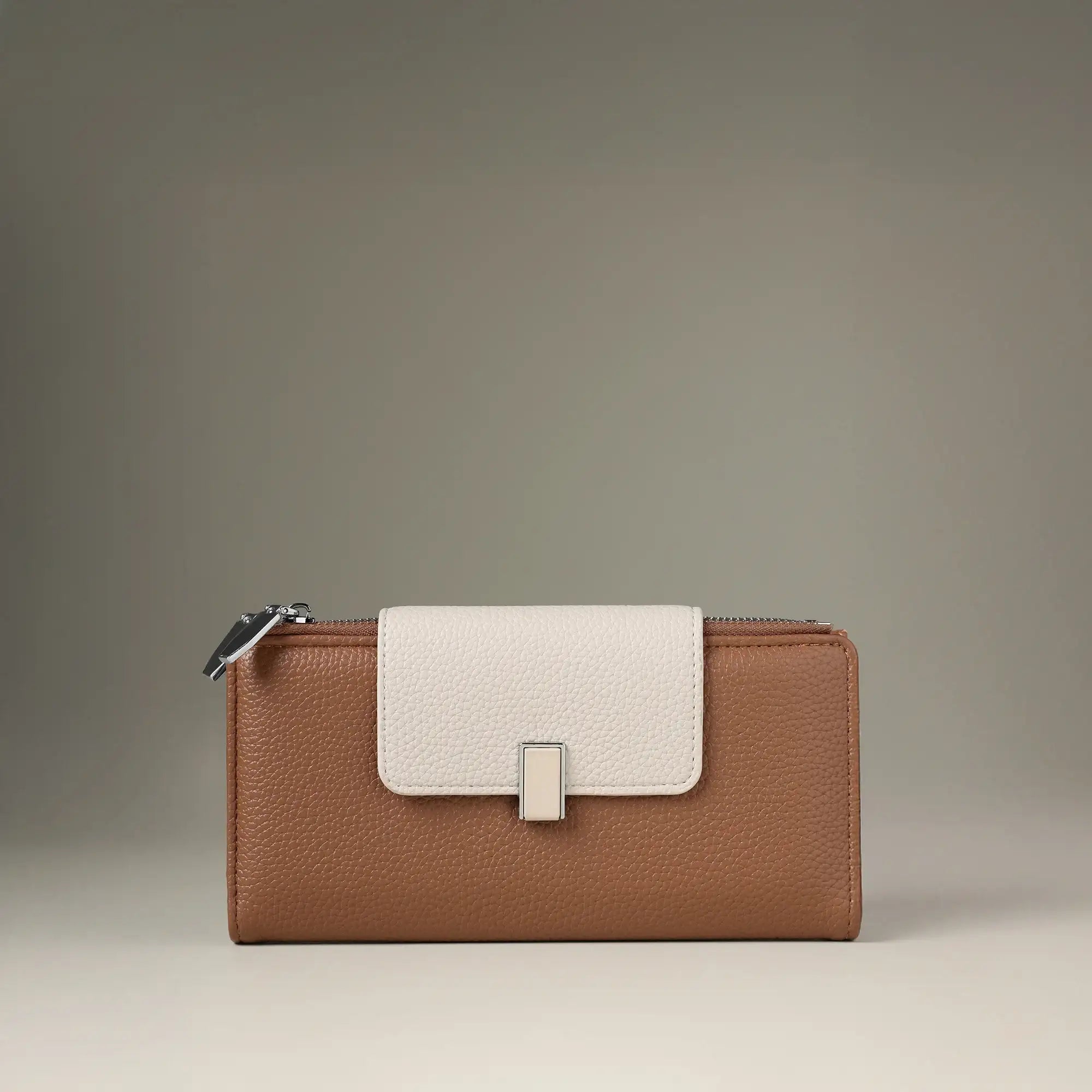 Avril Luxe Tan Wallet - Lino Perros