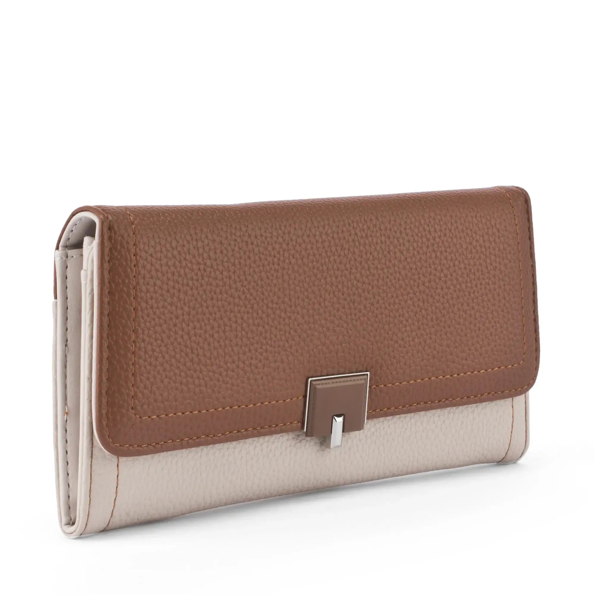 Avril Mode Tan Wallet - Lino Perros