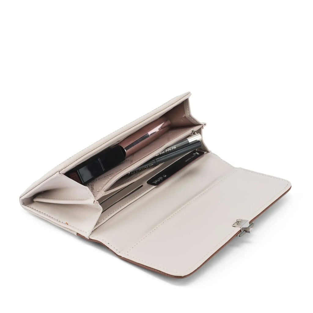 Avril Mode Tan Wallet - Lino Perros