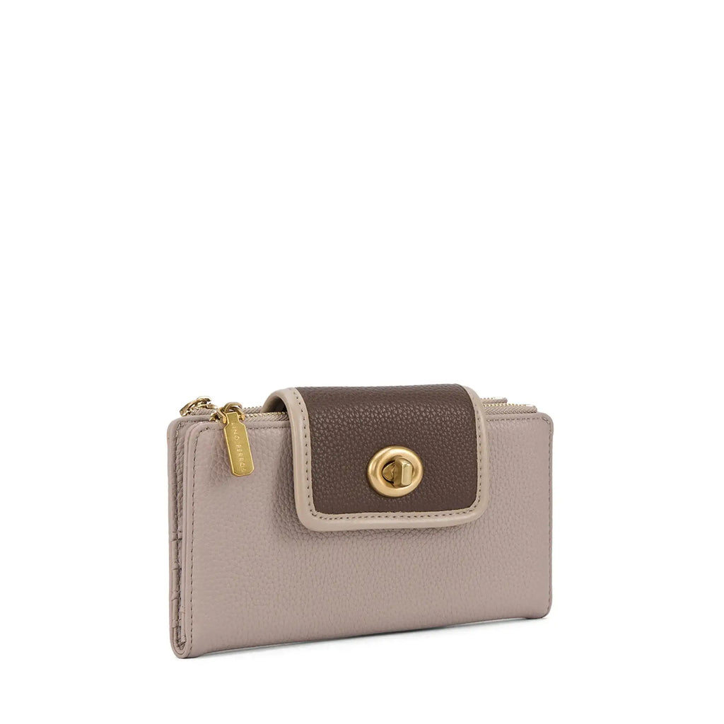 Avril Dune Beige Wallet - Lino Perros