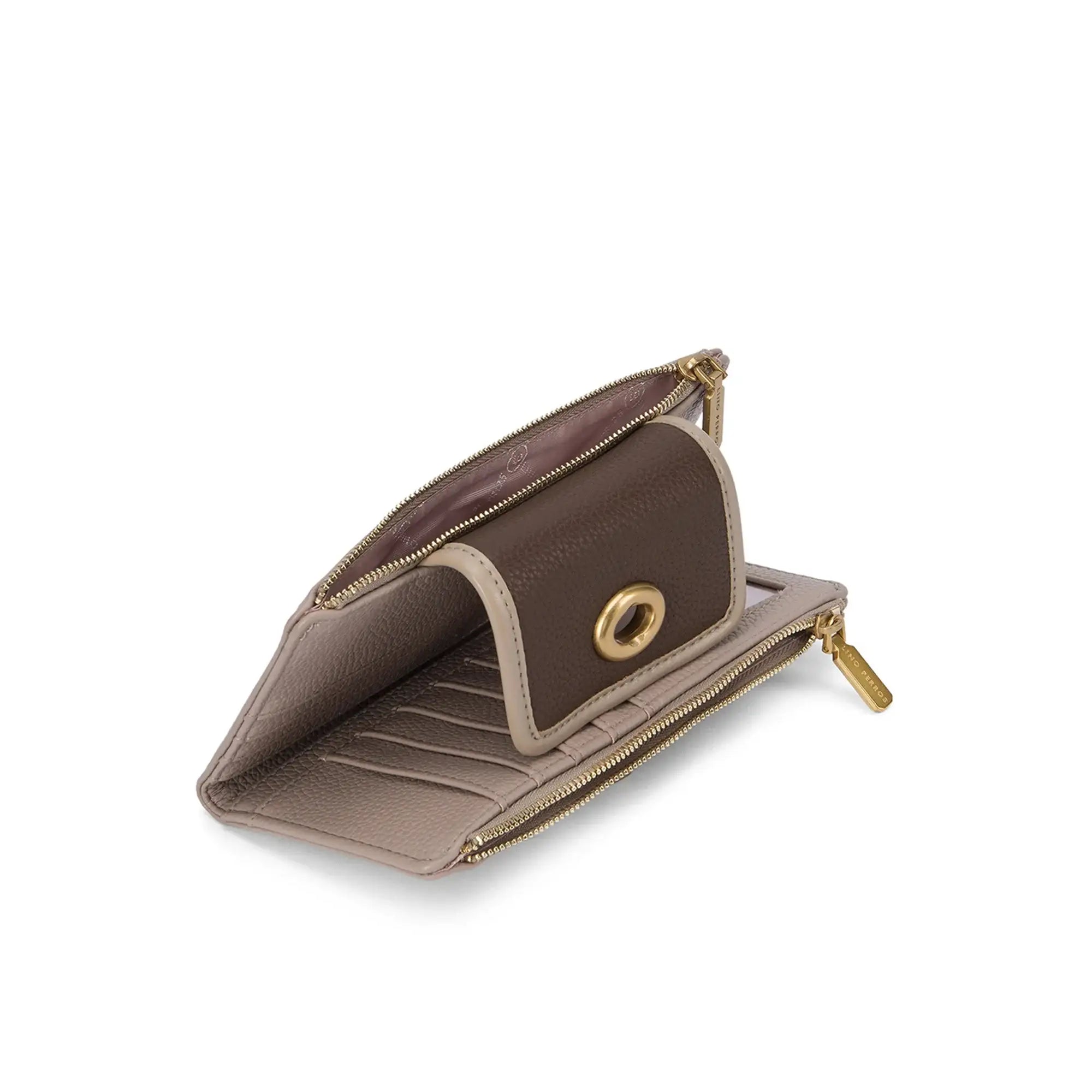 Avril Dune Beige Wallet - Lino Perros