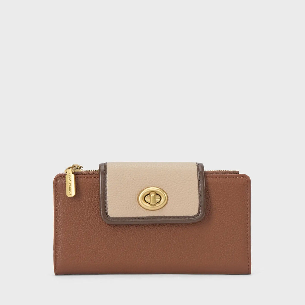 Avril Dune Brown Wallet - Lino Perros
