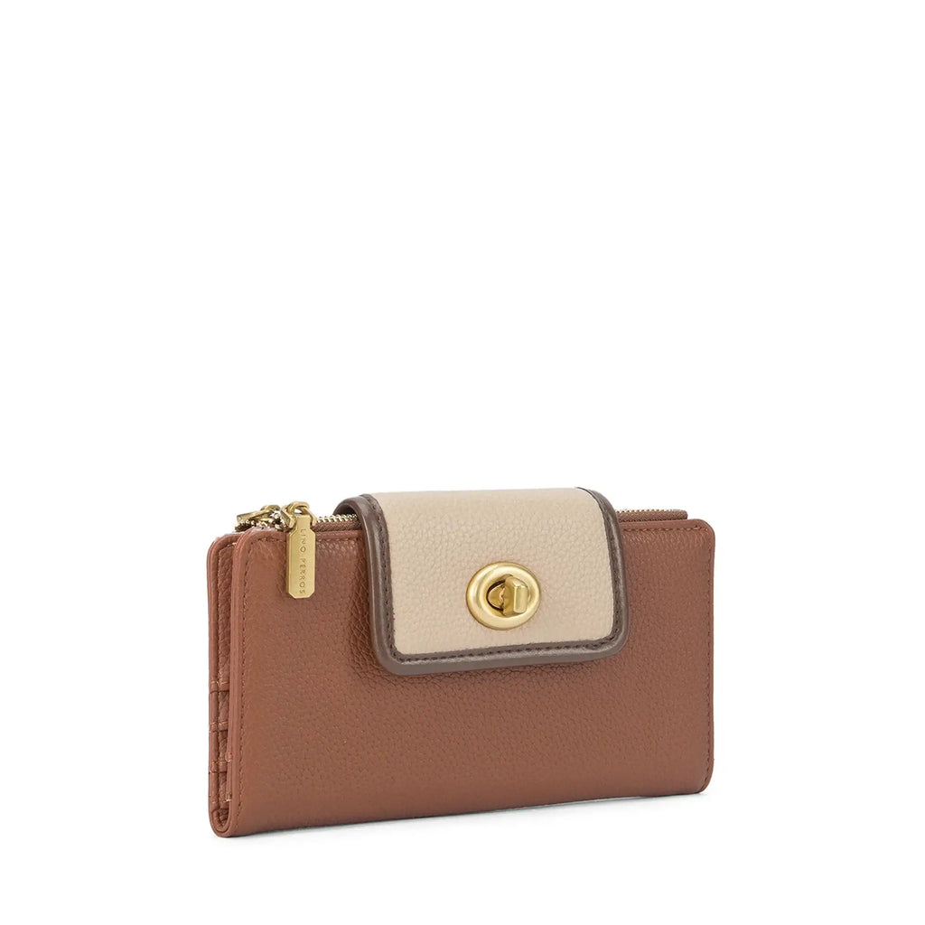 Avril Dune Brown Wallet - Lino Perros