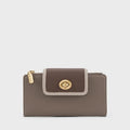 Avril Dune Taupe Wallet - Lino Perros