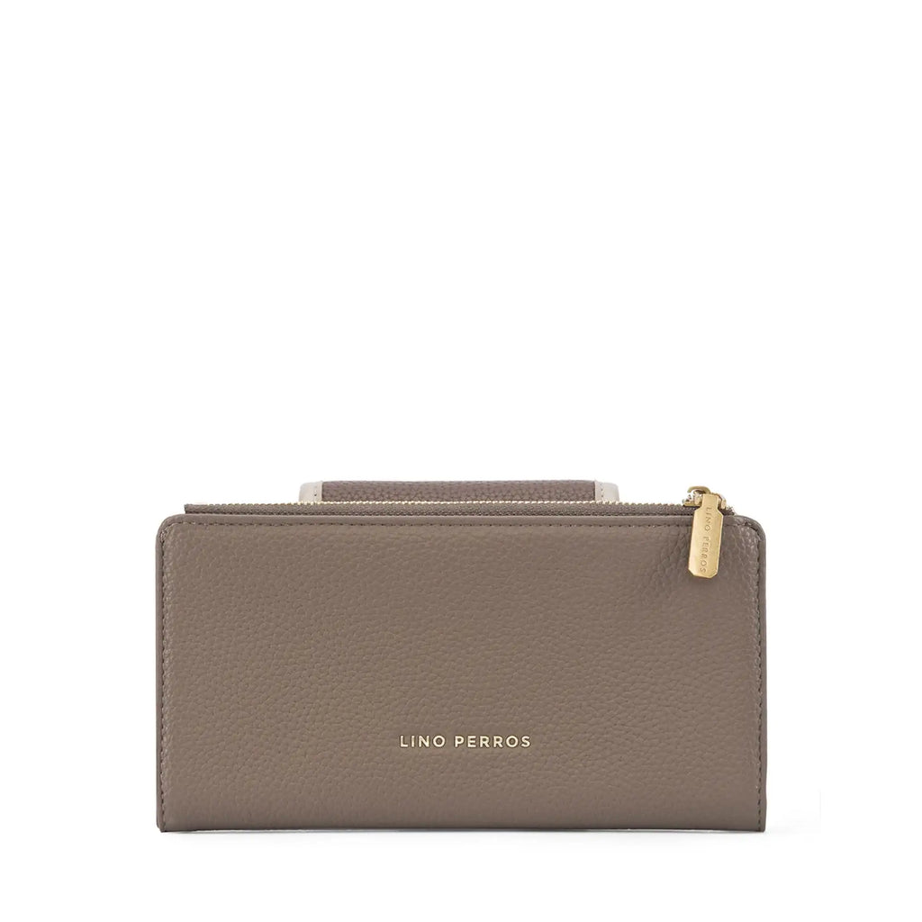 Avril Dune Taupe Wallet - Lino Perros