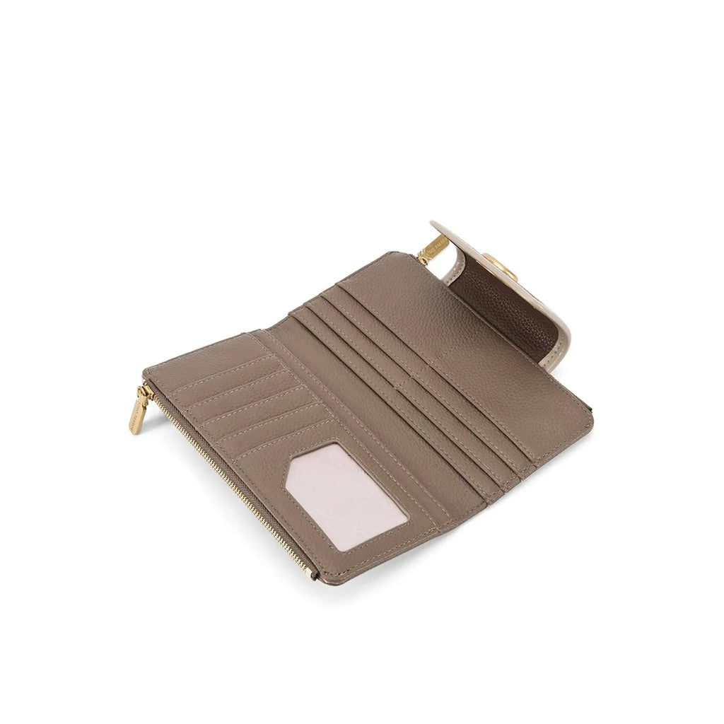 Avril Dune Taupe Wallet - Lino Perros