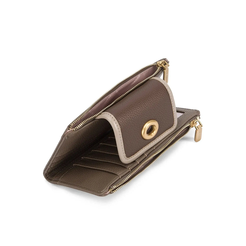 Avril Dune Taupe Wallet - Lino Perros