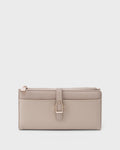 Ella Signature Lock Beige Wallet | Lino Perros