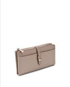 Ella Signature Lock Beige Wallet | Lino Perros