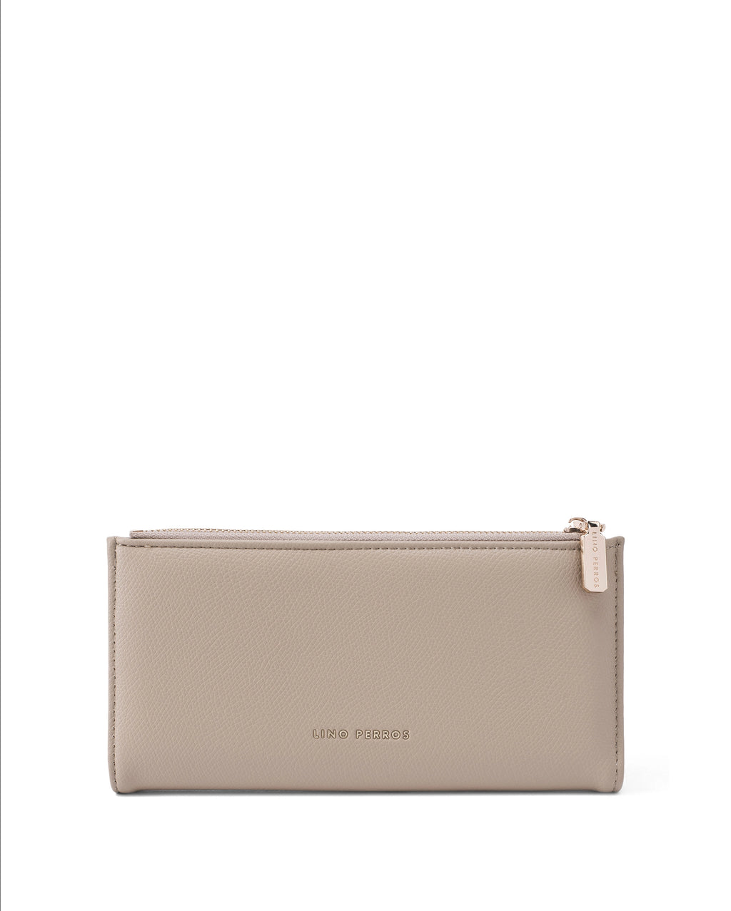 Ella Signature Lock Beige Wallet | Lino Perros