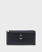 Ella Signature Lock Black Wallet | Lino Perros