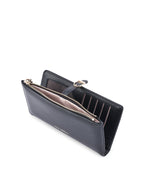 Ella Signature Lock Black Wallet | Lino Perros