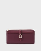 Ella Signature Lock Cherry Wallet | Lino Perros