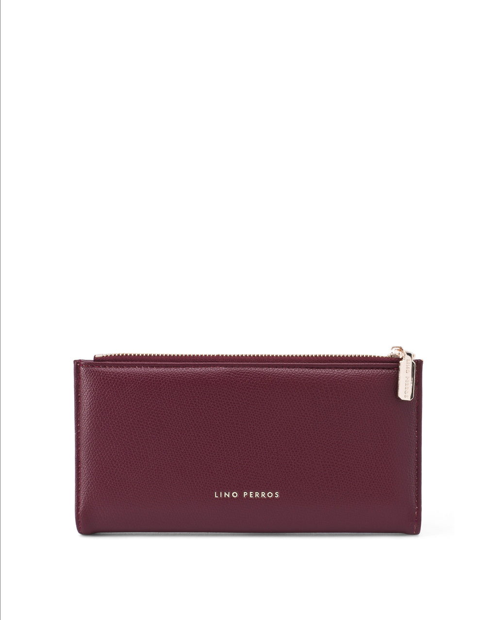 Ella Signature Lock Cherry Wallet | Lino Perros