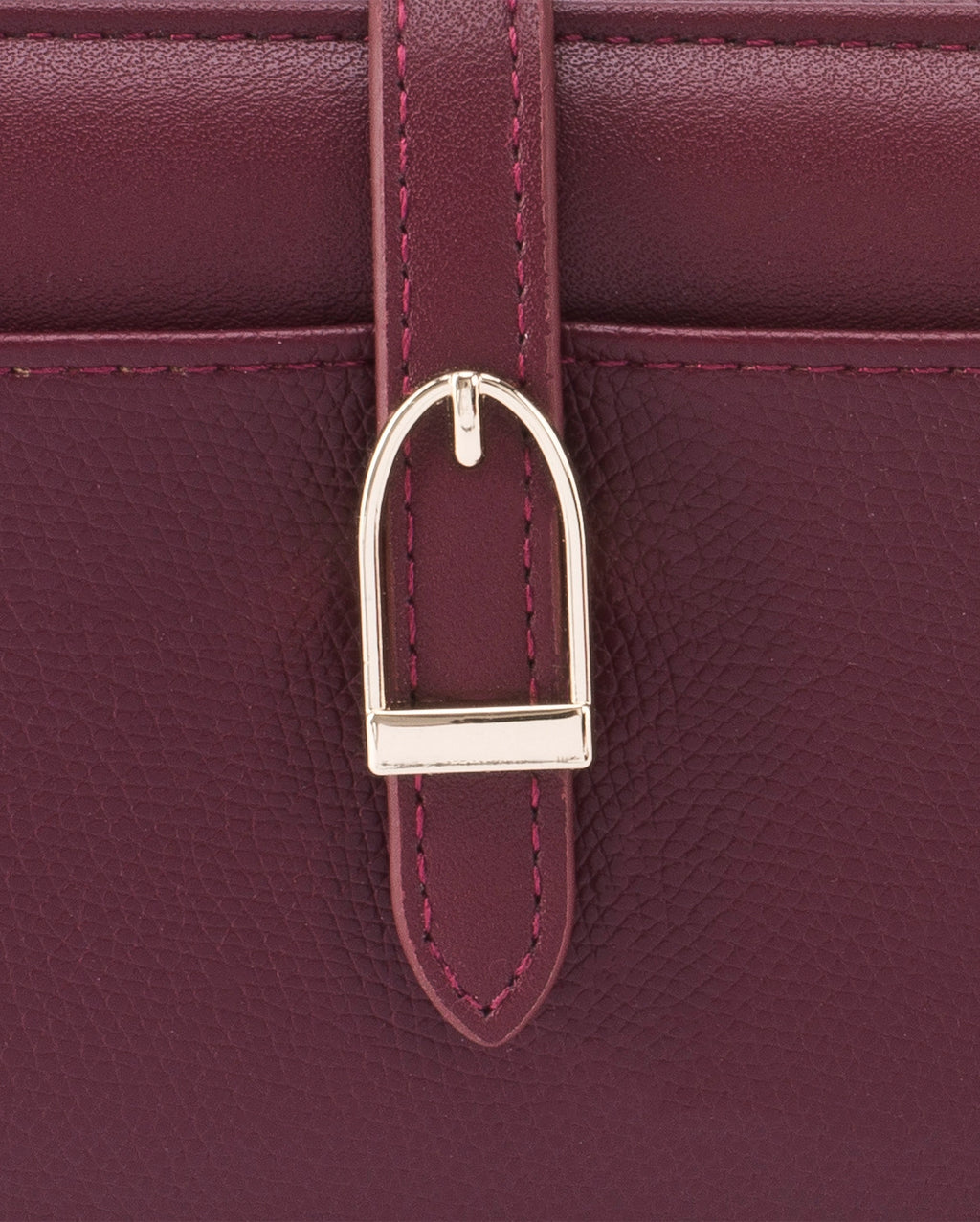 Ella Signature Lock Cherry Wallet | Lino Perros