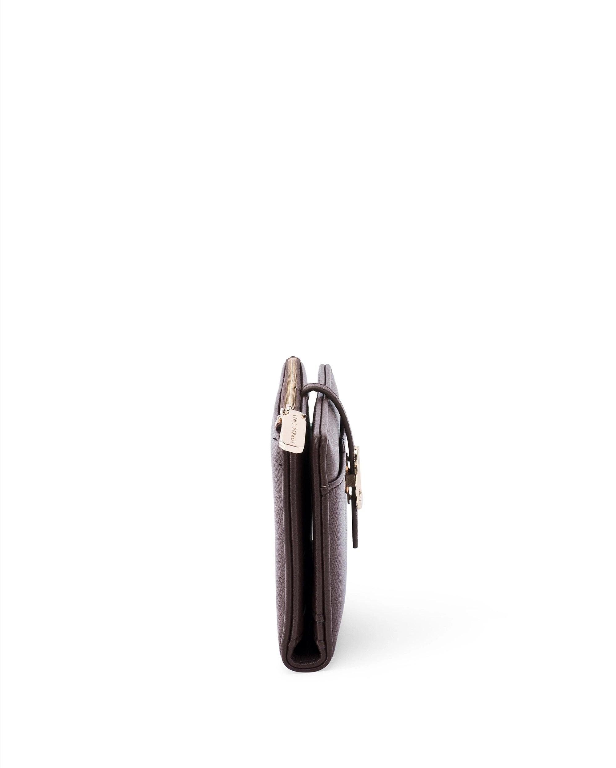 Ella Signature Lock Coffee Wallet | Lino Perros