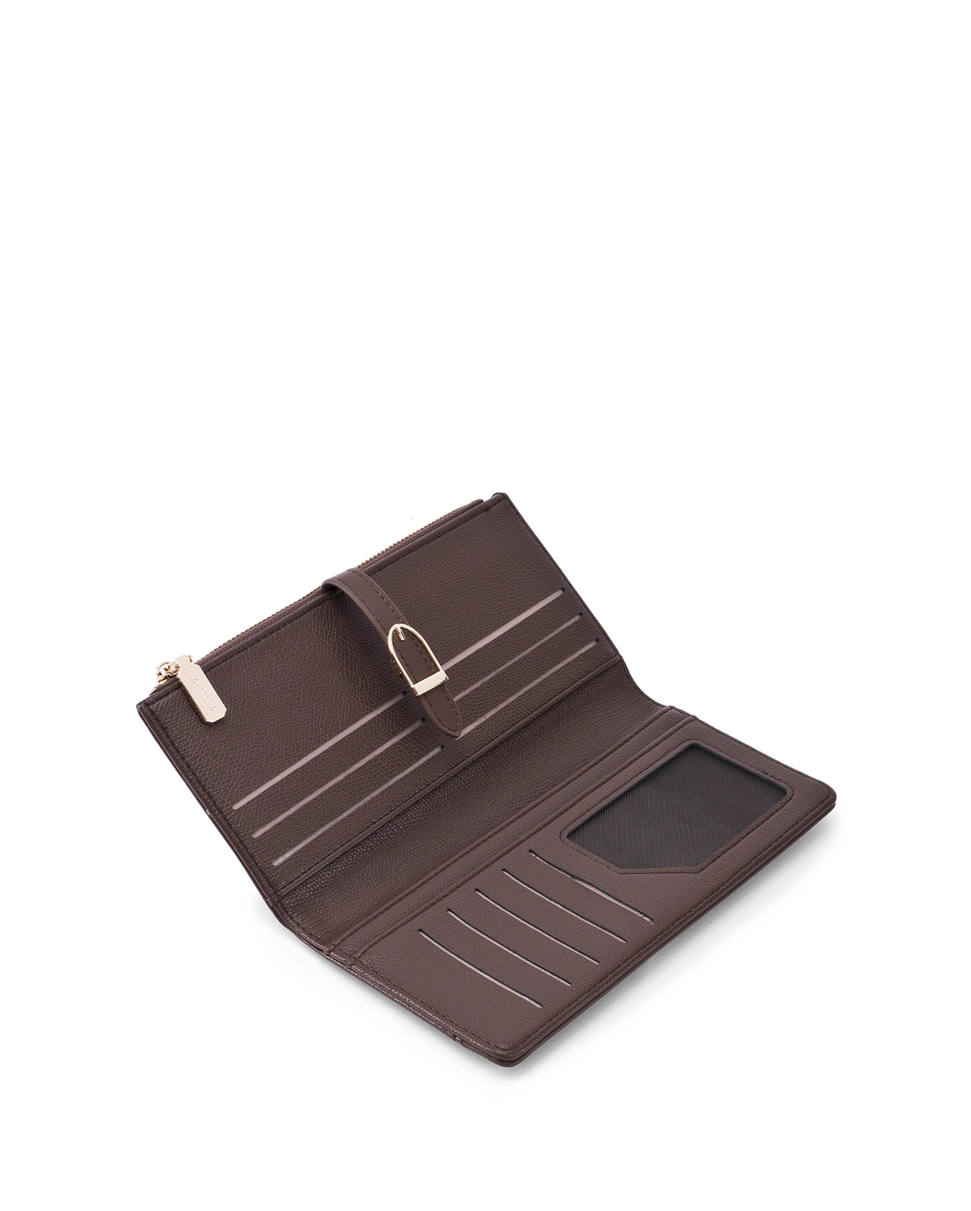Ella Signature Lock Coffee Wallet | Lino Perros