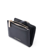 Ella Mini Signature Lock Black Wallet | Lino Perros
