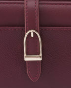 Ella Mini Signature Lock Cherry Wallet | Lino Perros