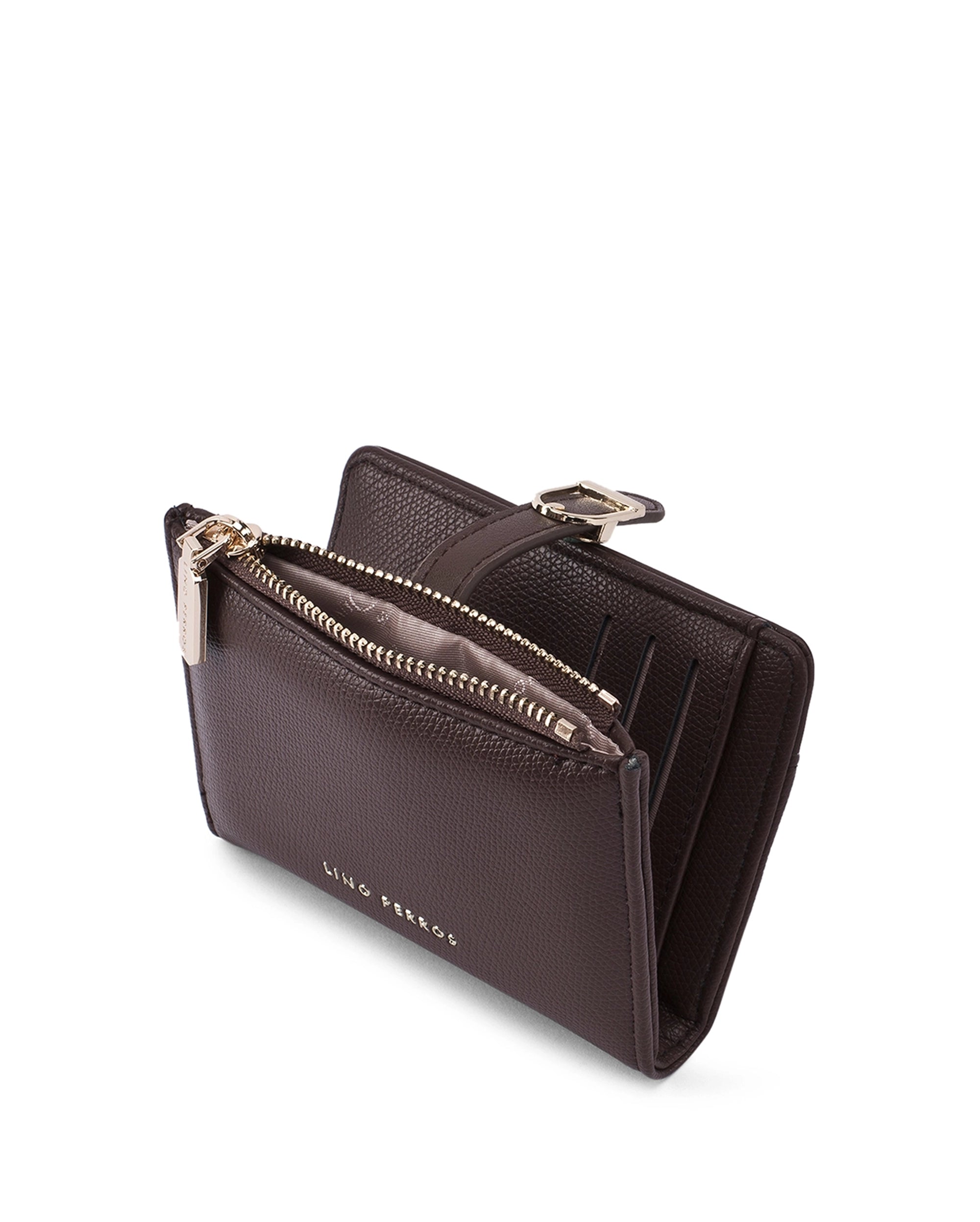 Ella Mini Signature Lock Coffee Wallet | Lino Perros