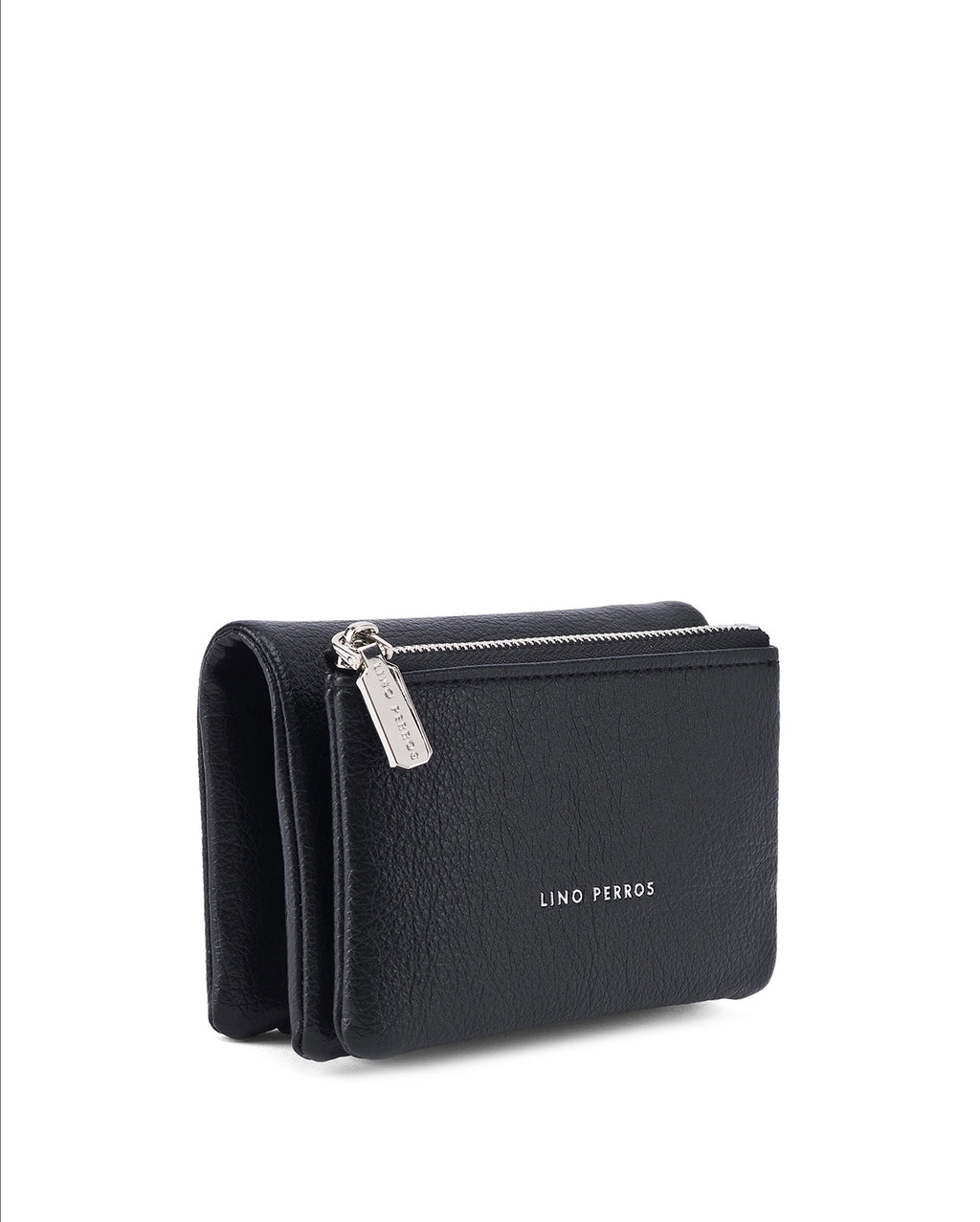 Ella Crystal Elegance Black Wallet | Lino Perros