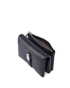Ella Crystal Elegance Black Wallet | Lino Perros