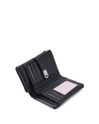 Ella Crystal Elegance Black Wallet | Lino Perros
